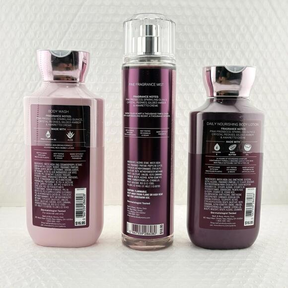 Bath and Body Works A THOUSAND WISHES Body Cream, Body Wash, Mist - 3 Full Size - Picture 2 of 5